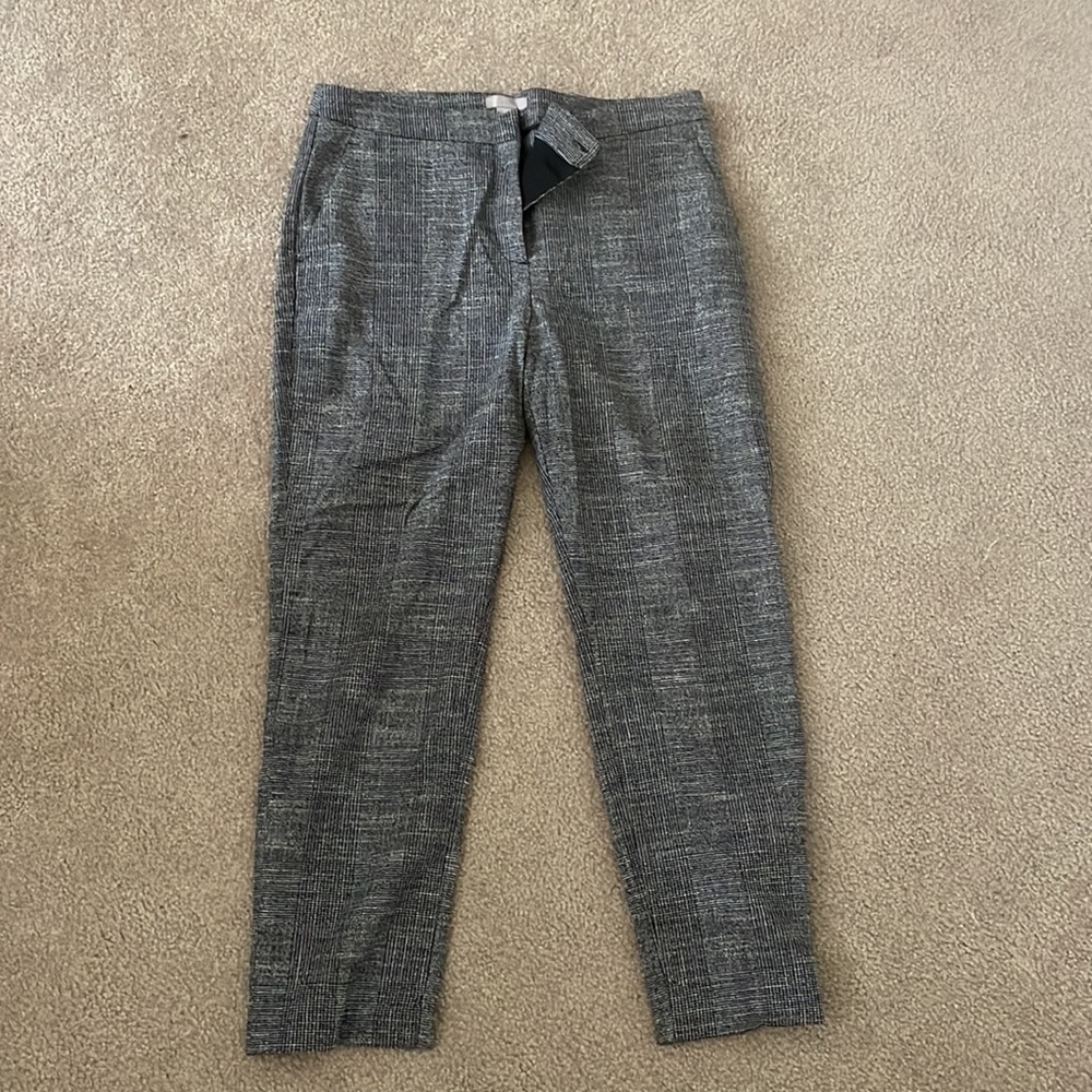 Womens H&M Slim Fit Slacks Gray